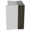 Wall Mounted 28 Inch Medicine Cabinet with Mirror and 2 Doors